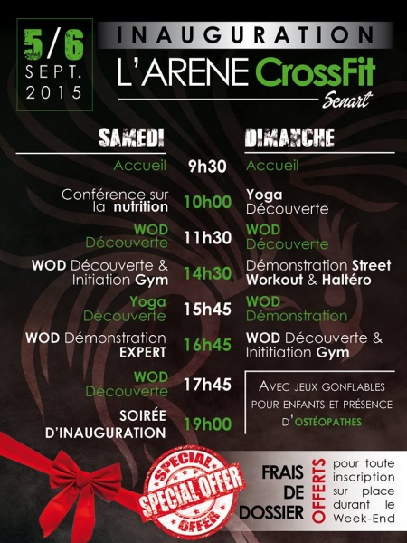 L'arene CrossFit Senart