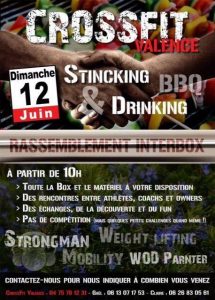 CrossFit Valence, Stinking and drinking